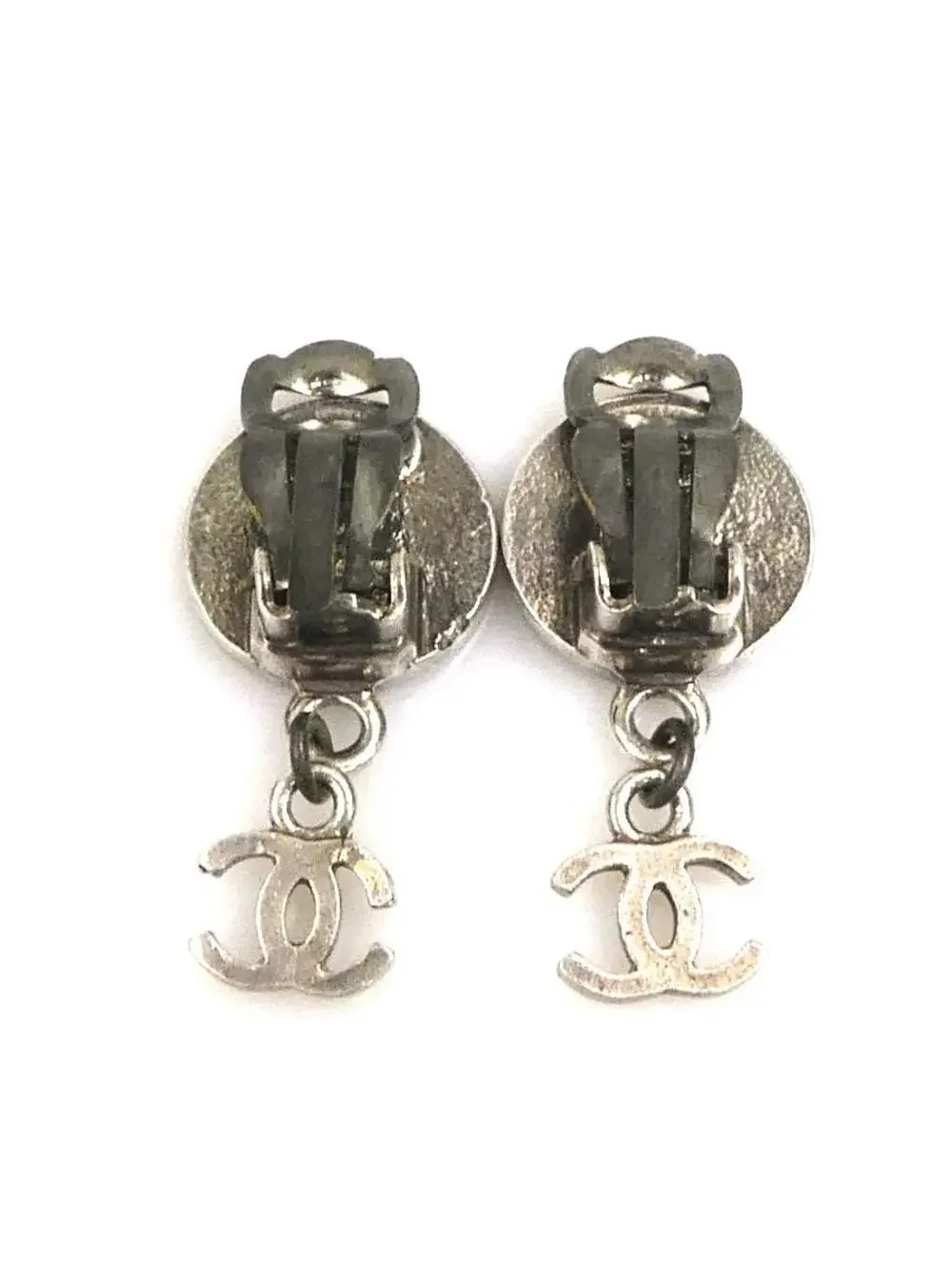 Auth Chanel Vintage Medallion Clip On #307823C31B